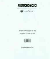 Opakowanie Nieruchomości Zestaw nowelizujący 112