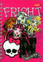 Opakowanie Notes spiralny Monster High A6 Fright