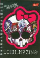 Opakowanie Notes spiralny Monster High A6 Ughh Mazing