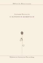 Okładka książki O słynnych kobietach