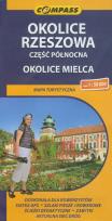 Okładka książki Okolice Rzeszowa część północna okolice Mielca mapa turystyczna 1:50000