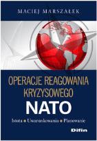 Okładka książki Operacje reagowania kryzysowego NATO