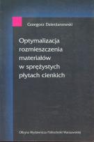 Okładka książki Optymalizacja rozmieszczenia materiałów w sprężystych płytach cienkich