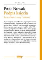 Okładka książki Podpis księcia
