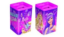 Opakowanie Pojemnik metalowy na długopisy Barbie