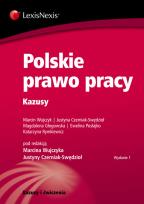 Okładka książki Polskie prawo pracy Kazusy