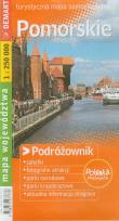 Okładka książki Pomorskie Podróżownik turystyczna mapa samochodowa