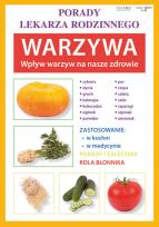 Okładka książki Porady lek. rodzinnego. Warzywa. Wpływ warzyw...