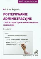 Okładka książki Postępowanie administracyjne