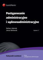 Okładka książki Postępowanie administracyjne  i sądowoadministracyjne