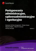 Okładka książki Postępowanie administracyjne sądowoadministracyjne i egzekucyjne