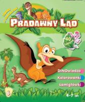 Okładka książki Pradawny Ląd 06 - Zabawy z dinozaurami