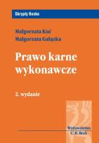 Okładka książki Prawo karne wykonawcze