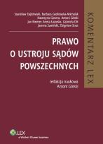 Okładka książki Prawo o ustroju sądów powszechnych Komentarz