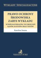 Okładka książki Prawo ochrony środowiska Zarys wykładu