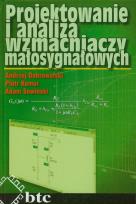 Okładka książki Projektowanie i analiza wzmacniaczy małosygnałowych
