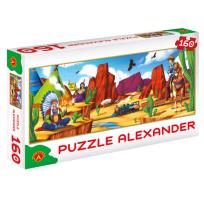 Opakowanie Puzzle 160 - Czas kowbojów ALEX