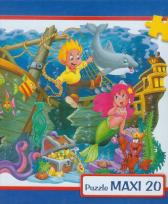 Opakowanie Puzzle 20 maxi - Syrenka AXEL