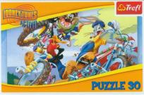 Okładka książki Puzzle 30 Looney Tunes Active TREFL