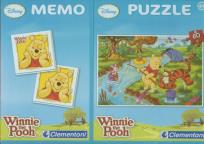Opakowanie Puzzle 60+Memo Kubuś Puchatek