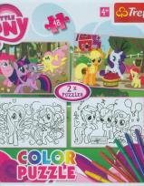 Opakowanie Puzzle Color My little Pony TREFL