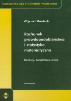 Okładka książki Rachunek prawdopodobieństwa i statystyka matematyczna