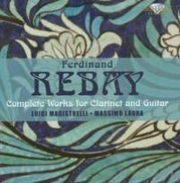 Okładka książki Rebay: Complete Music for Clarinet and Guitar
