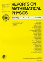Opakowanie Reports on Mathematical Physics 68/1 Pergamon