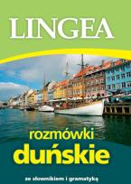 Okładka książki Rozmówki duńskie ze słownikiem i gramatyką Lingea