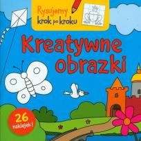 Okładka książki Rysujemy krok po kroku - Kreatywne obrazki