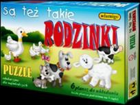 Opakowanie Są też takie rodzinki Puzzle edukacyjne