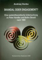 Okładka książki Skandal oder Engagement