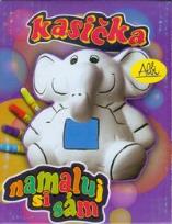 Opakowanie Skarbonka Słonik pomaluj sam