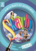 Okładka książki Skarby 2 Karty pracy do słuchowisk z płytą CD