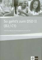 Okładka książki So geht's zum DSD II Lehrerhandbuch zum Ubungsbuch z płytą CD