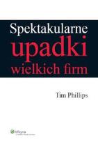 Okładka książki Spektakularne upadki wielkich firm