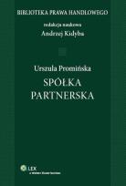 Okładka książki Spółka partnerska