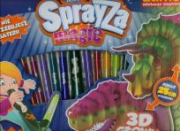 Okładka książki Sprayza magic Dinozaury