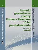 Opakowanie Stosunki gospodarcze między Polską a Niemcami 20 lat po zjednoczeniu