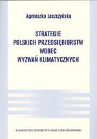 Okładka książki Strategie polskich przedsiębiorstw wobec wyzwań klimatycznych