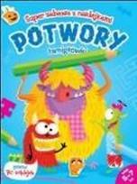 Opakowanie Super zabawa z naklejkami - Potwory