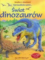 Okładka książki Świat dinozaurów. Książka z okienkami