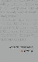 Okładka książki Ta chwila