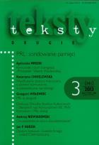 Opakowanie Teksty drugie 3/2013