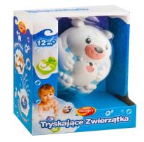 Okładka książki Tryskające zwierzątka DUMEL różne rodzaje