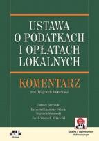 Okładka książki Ustawa o podatkach i opłatach lokalnych Komentarz