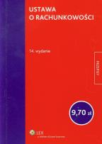 Okładka książki Ustawa o rachunkowości
