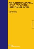 Okładka książki Współczesne wyzwania prawa prywatnego międzynarodowego