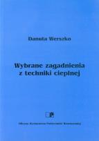 Okładka książki Wybrane zagadnienia z techniki cieplnej