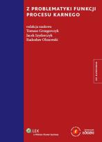 Okładka książki Z problematyki funkcji procesu karnego